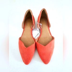 Peach/Light Coral Flats